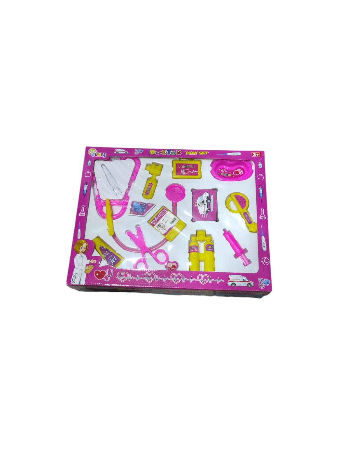 toptan doktor seti pembe kutulu büyükboy akg042